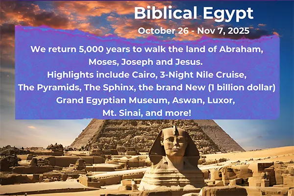 Biblical Egypt Tour
