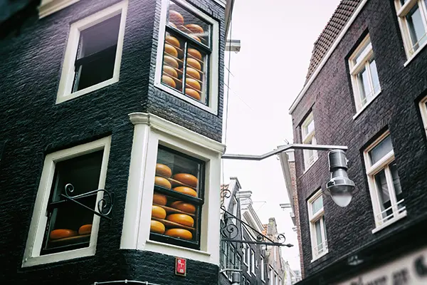 Cheese shop in Amsterdam